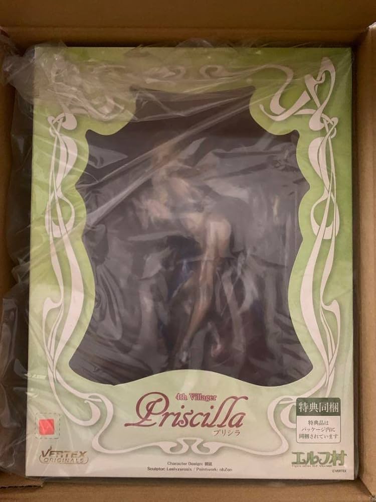 非売品　エルフ村 第4村人　プリシラ　ストラップ　ステッカー 非売品 エルフ村 第4村人 プリシラ ストラップ ステッカー